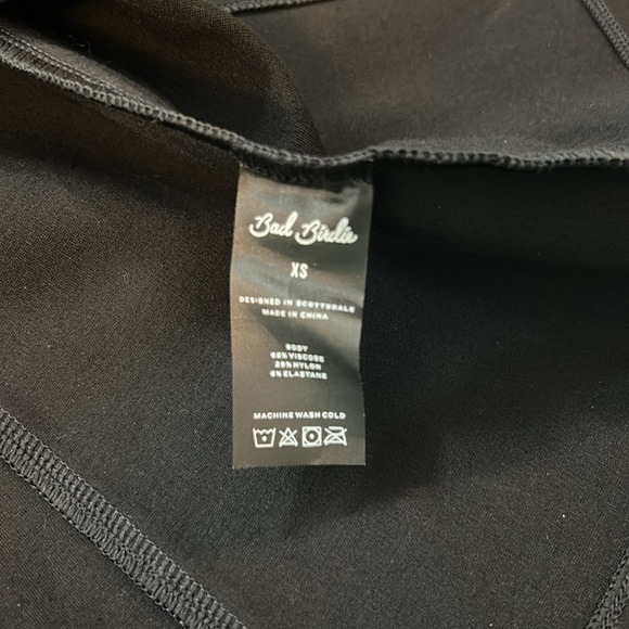 Bad Birdie Long Sleeve High Slit Tunic Crewneck Athletic Pullover Golf Tennis XS - Picture 11 of 14